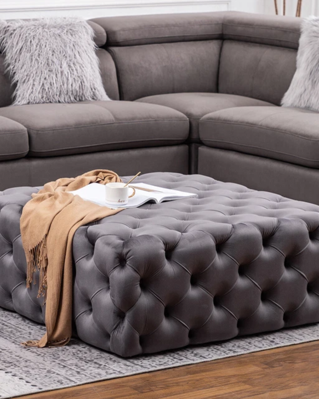 Whiteridge Footstool - Image 4